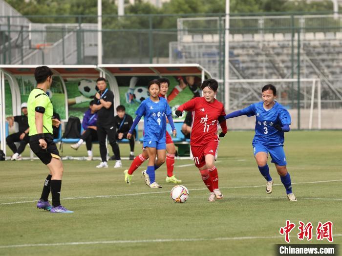 十五运女足资格赛：陕西女足3：0战胜内蒙古，杨